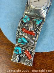 MaxSold Auction: Vintage NAVAJO Sterling Silver Men's Watch - Hamilton (Ontario, Canada) SELLER MANAGED Estate Sale Online Auction - Gertrude Street