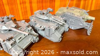 MaxSold Auction: Warhammer 40k Miniature Tank Models - IMperial Guard Leman Russ - Hamilton (Ontario, Canada) SELLER MANAGED Estate Sale Online Auction - Gertrude Street