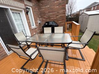 MaxSold Auction: Outdoor table and Chairs - Markham (Ontario, Canada) PARTNER MANAGED Downsizing Online Auction - Trelawny Road