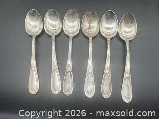 MaxSold Auction: .800 grade silver teaspoons  - Richmond Hill (Ontario, Canada) SELLER MANAGED Downsizing Online Auction - Townwood Drive