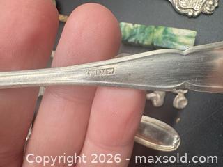 MaxSold Auction: Mixed sterling silver spoons - Richmond Hill (Ontario, Canada) SELLER MANAGED Downsizing Online Auction - Townwood Drive