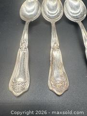 MaxSold Auction: Set of 6 .800 grade silver teaspoons  - Richmond Hill (Ontario, Canada) SELLER MANAGED Downsizing Online Auction - Townwood Drive