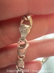 MaxSold Auction: Sterling silver figaro chain large links heavy  - Richmond Hill (Ontario, Canada) SELLER MANAGED Downsizing Online Auction - Townwood Drive