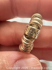MaxSold Auction: Sterling silver Links of London heavy bracelet with heart charm - Richmond Hill (Ontario, Canada) SELLER MANAGED Downsizing Online Auction - Townwood Drive