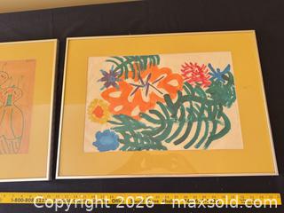 MaxSold Auction: 2 Original Framed Watercolor Paintings, Silver Metal Frames - Delaware City Township (Ohio, USA) PARTNER MANAGED Downsizing Online Auction - Hillside Drive