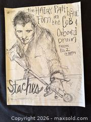 MaxSold Auction: *Adult Content* Vintage Gig Flyer & Ticket Stub on Paper - Delaware City Township (Ohio, USA) PARTNER MANAGED Downsizing Online Auction - Hillside Drive