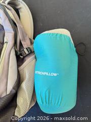 MaxSold Auction: High Sierra Small Daypack & OstrichPillow Travel Pillow Set - Delaware City Township (Ohio, USA) PARTNER MANAGED Downsizing Online Auction - Hillside Drive