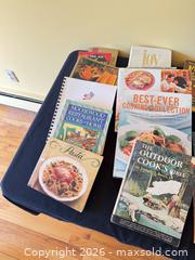 MaxSold Auction: Lot of 20-30 Assorted Cookbooks, Paperback/Hardcover/Spiral - Delaware City Township (Ohio, USA) PARTNER MANAGED Downsizing Online Auction - Hillside Drive