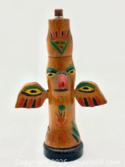 MaxSold Auction: Pacific Northwest miniature souvenir totem pole - Esquimalt (British Columbia, Canada) PARTNER MANAGED Reseller Online Auction -  Lampson Street