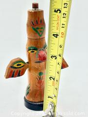 MaxSold Auction: Pacific Northwest miniature souvenir totem pole - Esquimalt (British Columbia, Canada) PARTNER MANAGED Reseller Online Auction -  Lampson Street