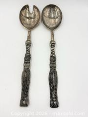 MaxSold Auction: Vintage Silea silver-plated salad servers - Esquimalt (British Columbia, Canada) PARTNER MANAGED Reseller Online Auction -  Lampson Street