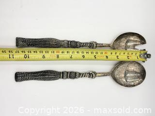 MaxSold Auction: Vintage Silea silver-plated salad servers - Esquimalt (British Columbia, Canada) PARTNER MANAGED Reseller Online Auction -  Lampson Street