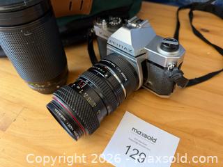 MaxSold Auction: Pentax 35mm Film SLR  - Mattapoisett (Massachusetts, USA) SELLER MANAGED Moving Online Auction - Crystal Spring Road