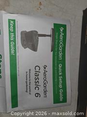 MaxSold Auction: AeroGarden Classic 6 Indoor Hydroponic Garden (Black) - Henrietta (New York, USA) SELLER MANAGED Reseller Online Auction - Brighton Henrietta Town Line Road (STORAGE)