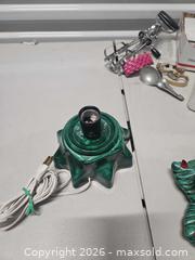 MaxSold Auction: Ceramic Plug-In Christmas Tree with Multi-Color Bulbs, 8–12 in - Henrietta (New York, USA) SELLER MANAGED Reseller Online Auction - Brighton Henrietta Town Line Road (STORAGE)