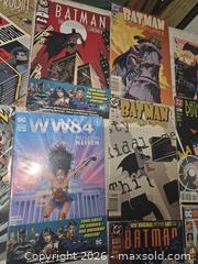 MaxSold Auction: DC Comics Single Issue Lot — 10-19 Comics (Batman, Wonder Woman) - Henrietta (New York, USA) SELLER MANAGED Reseller Online Auction - Brighton Henrietta Town Line Road (STORAGE)