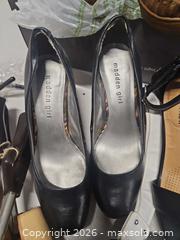 MaxSold Auction: Mixed Lot of Women's Shoes, Handbags & Shoe Care Accessories - Henrietta (New York, USA) SELLER MANAGED Reseller Online Auction - Brighton Henrietta Town Line Road (STORAGE)