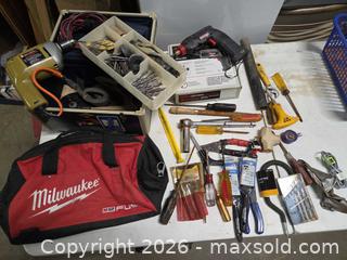 MaxSold Auction: Mixed Milwaukee, Craftsman & Assorted Hand/Power Tool Lot - Henrietta (New York, USA) SELLER MANAGED Reseller Online Auction - Brighton Henrietta Town Line Road (STORAGE)