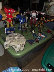 MaxSold Auction: Transformers & Star Wars Action Figures with Vehicles and Accessories - Henrietta (New York, USA) SELLER MANAGED Reseller Online Auction - Brighton Henrietta Town Line Road (STORAGE)