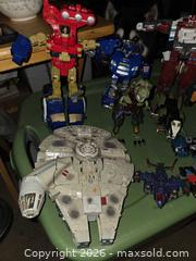 MaxSold Auction: Transformers & Star Wars Action Figures with Vehicles and Accessories - Henrietta (New York, USA) SELLER MANAGED Reseller Online Auction - Brighton Henrietta Town Line Road (STORAGE)