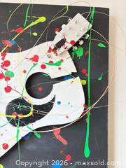 MaxSold Auction: Artwork: Acoustic Guitar - Toronto (Ontario, Canada) SELLER MANAGED Downsizing Online Auction -  Bathurst Subway Station (CONDO)