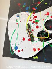 MaxSold Auction: Artwork: Acoustic Guitar - Toronto (Ontario, Canada) SELLER MANAGED Downsizing Online Auction -  Bathurst Subway Station (CONDO)