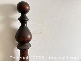 MaxSold Auction: Solid wood headboard - Toronto (Ontario, Canada) SELLER MANAGED Downsizing Online Auction -  Bathurst Subway Station (CONDO)