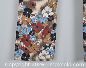 MaxSold Auction: BDG Urban Outfitters Striped & Floral High-Rise Flare Pants - Size W25 - Toronto (Ontario, Canada) SELLER MANAGED Downsizing Online Auction - Dovercourt Road