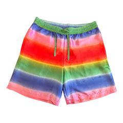 MaxSold Auction: Rainbow Striped Satin-Finish Shorts - Women's Size Small  - Toronto (Ontario, Canada) SELLER MANAGED Downsizing Online Auction - Dovercourt Road