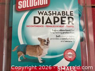 MaxSold Auction: Simple Solution Washable Dog Diaper, Small, Teal/Blue - Toronto (Ontario, Canada) SELLER MANAGED Downsizing Online Auction - Dovercourt Road