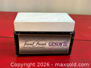 MaxSold Auction: Trivial Pursuit Genus III Question Card Set - Toronto (Ontario, Canada) SELLER MANAGED Downsizing Online Auction - Dovercourt Road