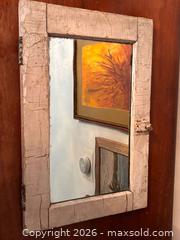 MaxSold Auction: Vintage Farmhouse Shabby Chic Medicine Cabinet Mirror - Toronto (Ontario, Canada) SELLER MANAGED Downsizing Online Auction - Dovercourt Road