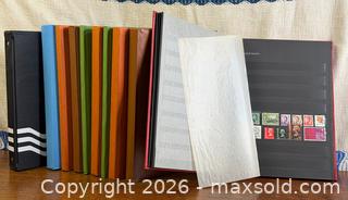 MaxSold Auction: 10 Stock World STAMP ALBUMS - Hamilton (Ontario, Canada) SELLER MANAGED Estate Sale Online Auction - Gertrude Street