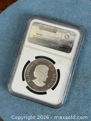 MaxSold Auction: 2013 $10 O Canada Polar Bear 1/2 oz .9999 Silver - NGC PF 70 - Hamilton (Ontario, Canada) SELLER MANAGED Estate Sale Online Auction - Gertrude Street