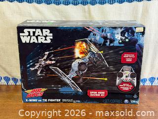 MaxSold Auction: Air Hogs - Star Wars X-wing vs. TIE Fighter Drone Battle Set - Collectible - Hamilton (Ontario, Canada) SELLER MANAGED Estate Sale Online Auction - Gertrude Street