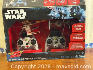 MaxSold Auction: Air Hogs - Star Wars X-wing vs. TIE Fighter Drone Battle Set - Collectible - Hamilton (Ontario, Canada) SELLER MANAGED Estate Sale Online Auction - Gertrude Street