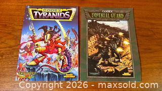 MaxSold Auction: Codex: Tyranids and Codex: Imperial Guard Warhammer 40,000 Rule Books - Hamilton (Ontario, Canada) SELLER MANAGED Estate Sale Online Auction - Gertrude Street