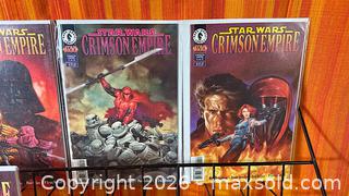 MaxSold Auction: Dark Horse Comics Star Wars Crimson Empire I and II  - Hamilton (Ontario, Canada) SELLER MANAGED Estate Sale Online Auction - Gertrude Street