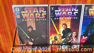 MaxSold Auction: Dark Horse Comics Star Wars Dark Empire I and II Both Mini-Series Complete - Hamilton (Ontario, Canada) SELLER MANAGED Estate Sale Online Auction - Gertrude Street