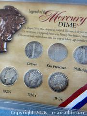 MaxSold Auction: Legend of the Mercury Dime Set 1910s - 1940s - Hamilton (Ontario, Canada) SELLER MANAGED Estate Sale Online Auction - Gertrude Street