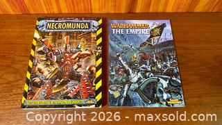 MaxSold Auction: Necromunda and Warhammer the Empire Rule Books GW Warhammer 40,000 - Hamilton (Ontario, Canada) SELLER MANAGED Estate Sale Online Auction - Gertrude Street