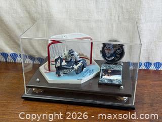 MaxSold Auction: SIGNED Curtis Joseph Figurine Display - Hamilton (Ontario, Canada) SELLER MANAGED Estate Sale Online Auction - Gertrude Street