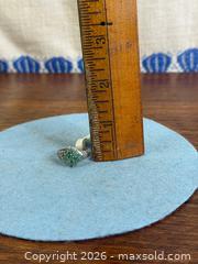 MaxSold Auction: Sterling Silver Green Chalcedony Cluster Ring - Hamilton (Ontario, Canada) SELLER MANAGED Estate Sale Online Auction - Gertrude Street