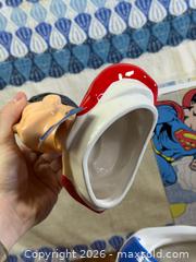 MaxSold Auction: Superman Clark Kent Ceramic Cookie Jar Westland Giftware - New w/Box - Hamilton (Ontario, Canada) SELLER MANAGED Estate Sale Online Auction - Gertrude Street