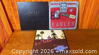 MaxSold Auction: The Eagles Vinyl Record Albums x 3 - Hamilton (Ontario, Canada) SELLER MANAGED Estate Sale Online Auction - Gertrude Street