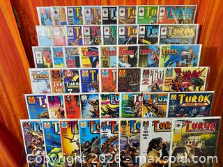 MaxSold Auction: Turok Dinosaur Hunter Comic Book Consecutive Run #0, #1 - #38, 40 - Hamilton (Ontario, Canada) SELLER MANAGED Estate Sale Online Auction - Gertrude Street