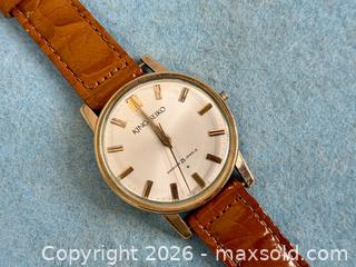 MaxSold Auction: Vintage KING SEIKO, 1st model - 1960s - Hamilton (Ontario, Canada) SELLER MANAGED Estate Sale Online Auction - Gertrude Street