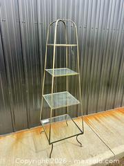 MaxSold Auction: Vintage Metal and Glass Etagere - Hamilton (Ontario, Canada) SELLER MANAGED Estate Sale Online Auction - Gertrude Street
