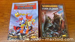 MaxSold Auction: Warhammer 40,000 Books Bretonnia and Storm of Chaos - Hamilton (Ontario, Canada) SELLER MANAGED Estate Sale Online Auction - Gertrude Street