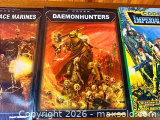 MaxSold Auction: Warhammer 40,000 GW Games Workshop CODEX x 3 - Hamilton (Ontario, Canada) SELLER MANAGED Estate Sale Online Auction - Gertrude Street